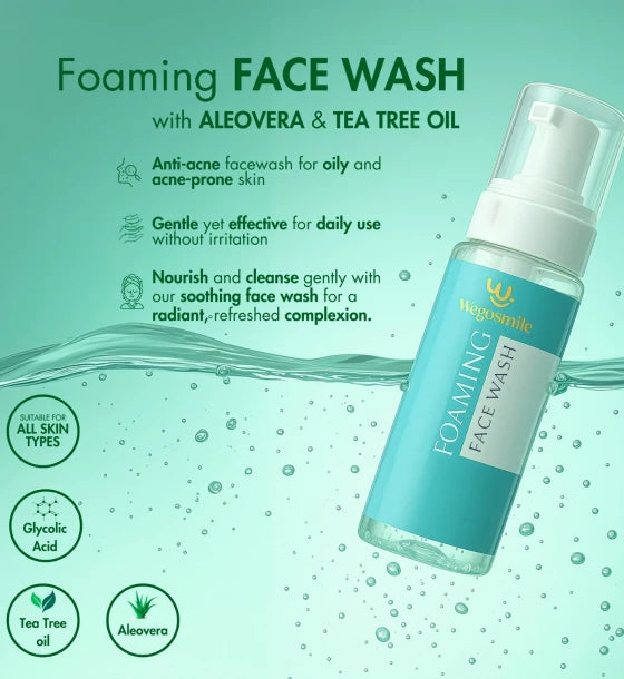 Foaming Facewash With Glycolic & Salicylic Acid