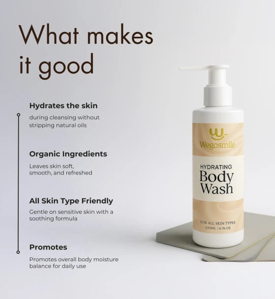 Exfoliating Body Wash With Rice water & Aloe vera Extract