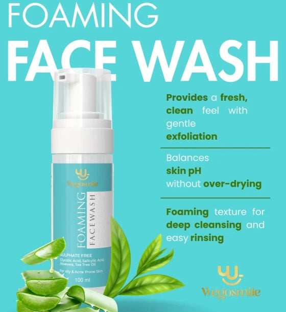 Foaming Facewash With Glycolic & Salicylic Acid