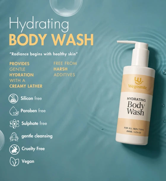 Exfoliating Body Wash With Rice water & Aloe vera Extract