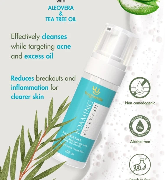 Foaming Facewash With Glycolic & Salicylic Acid