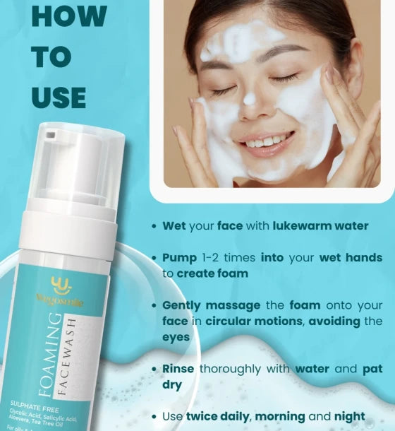 Foaming Facewash With Glycolic & Salicylic Acid
