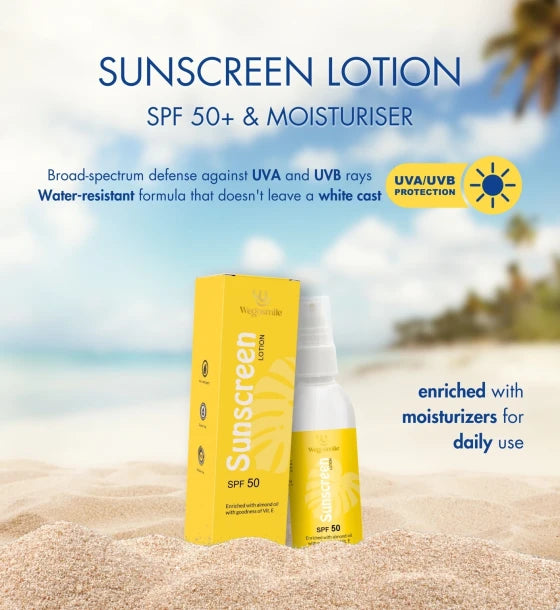 Sunscreen SPF 50+ PA+++ & Moisturiser