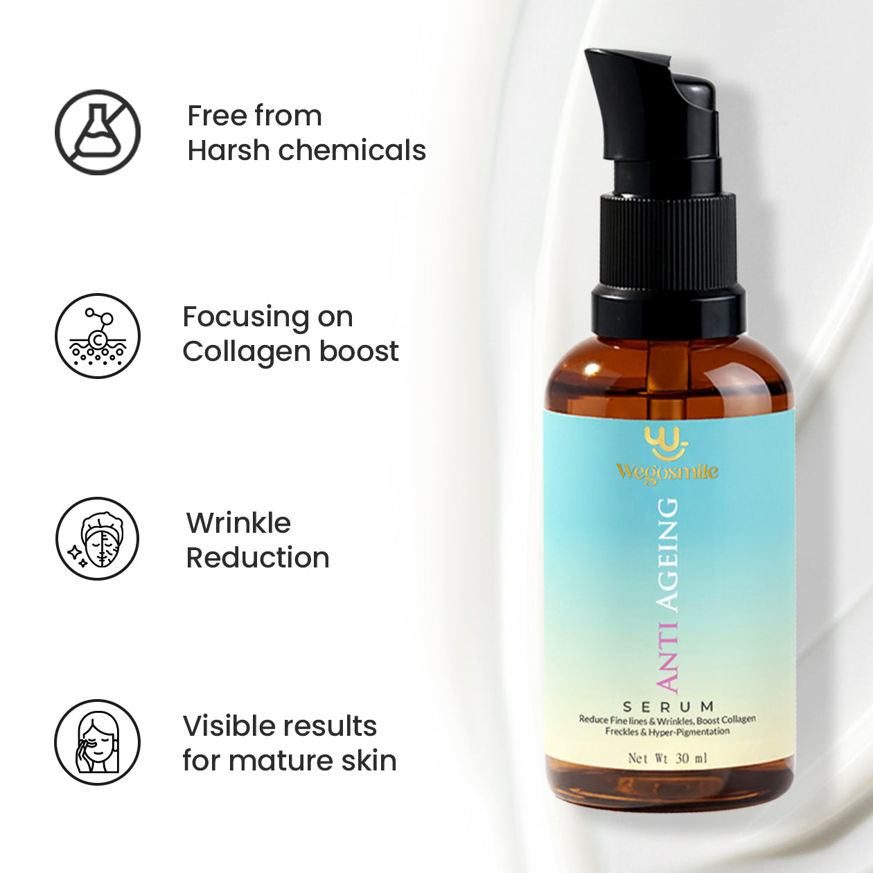 Anti Aging Serum Enriched with Tocopherol (Vitamin E)