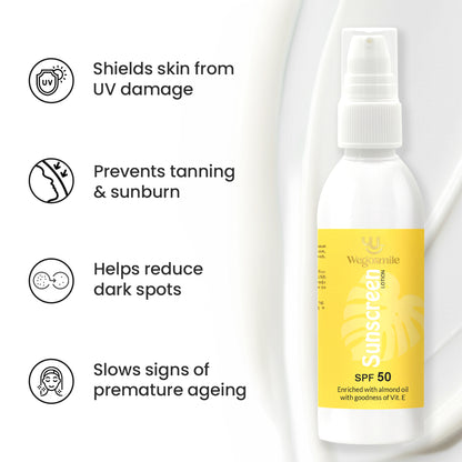 Sunscreen SPF 50+ PA+++ & Moisturizer