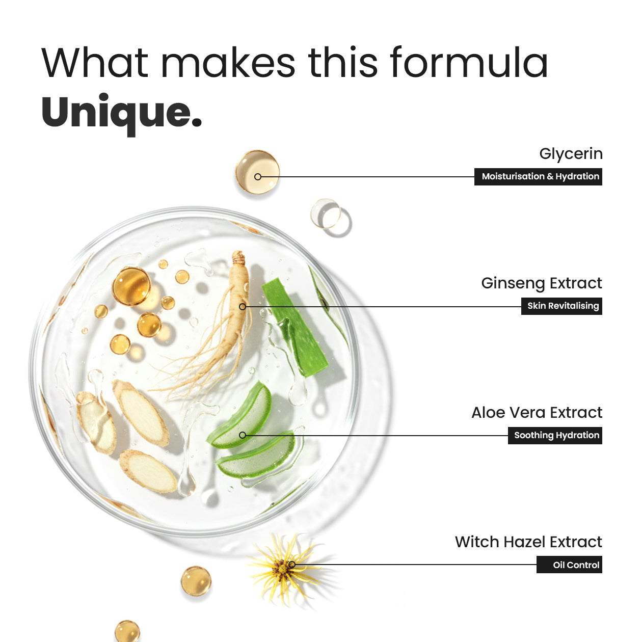 Face Mist with WitchHazel & Ginseng Extract