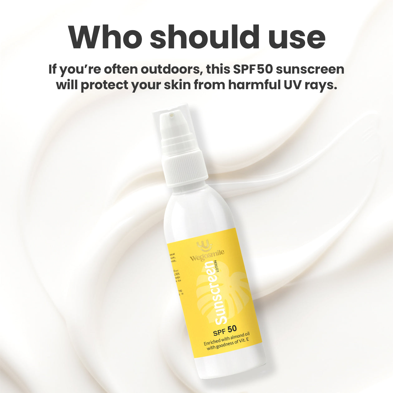 Sunscreen SPF 50+ PA+++ & Moisturizer